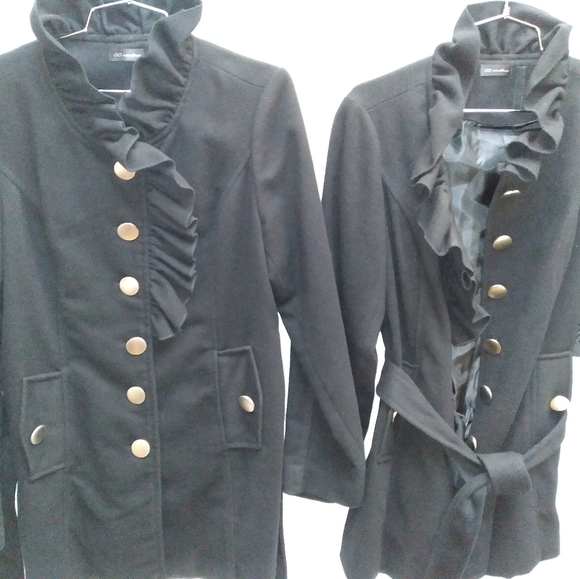 NEW-L-NWT | C.C. COUTURE | Wool Coat - Picture 8 of 14